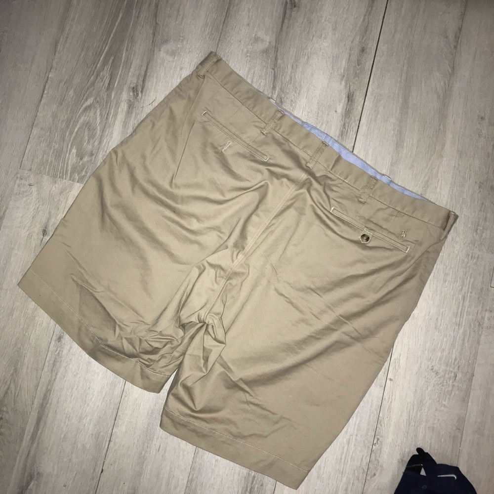 Polo Ralph Lauren khaki shorts size 48B. Gently used no odors no stains